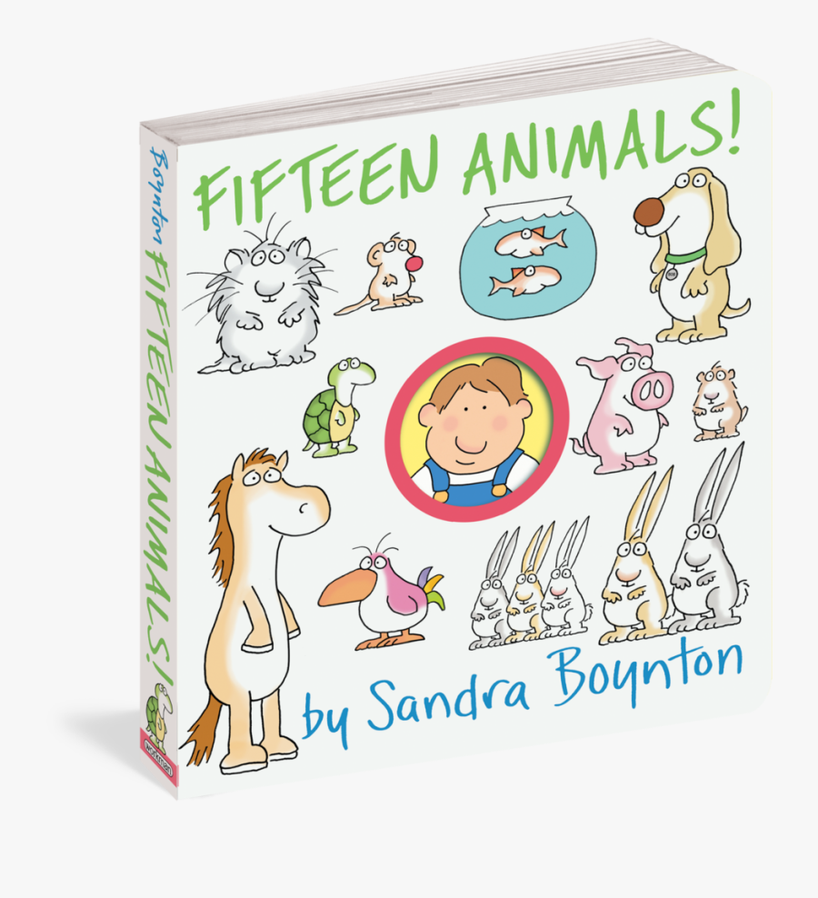 Fifteen Animals Sandra Boynton, Transparent Clipart