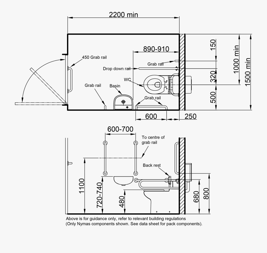 Clip Art Dock Drawing - Doc M Pack Toilet, Transparent Clipart