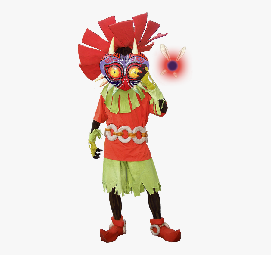 Clip Art Majoras Mask Cosplay - Skull Kid Costume, Transparent Clipart