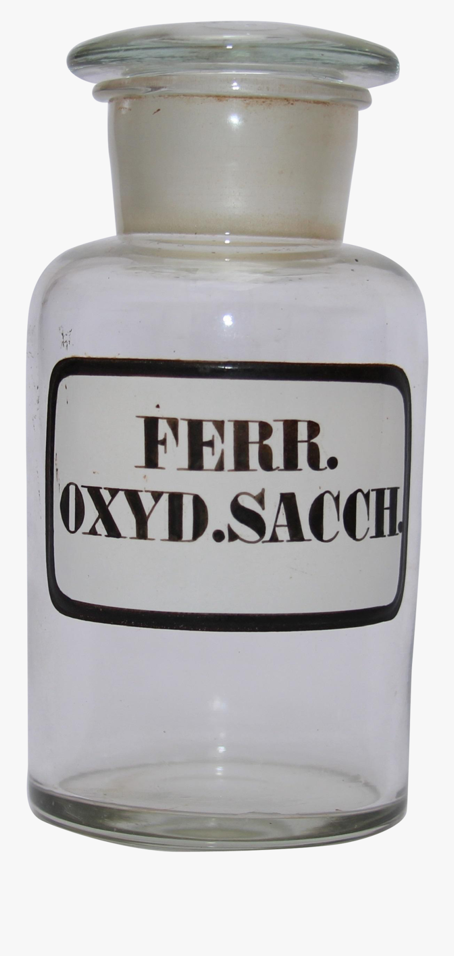 Clip Art Glass Medicine Bottle - Medicine Jars Png, Transparent Clipart