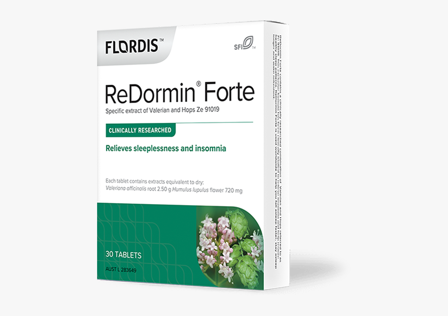 Does Your Bedtime Routine Involve Tossing And Turning, - Flordis Redormin Forte, Transparent Clipart