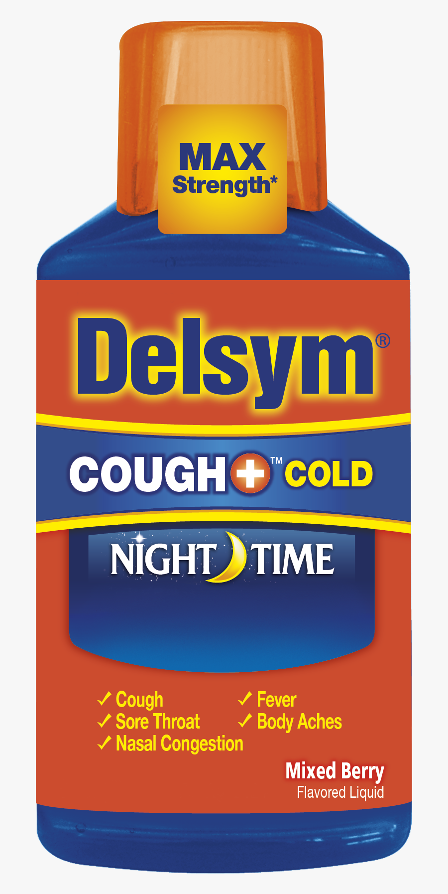 Delsym Night Time, Transparent Clipart