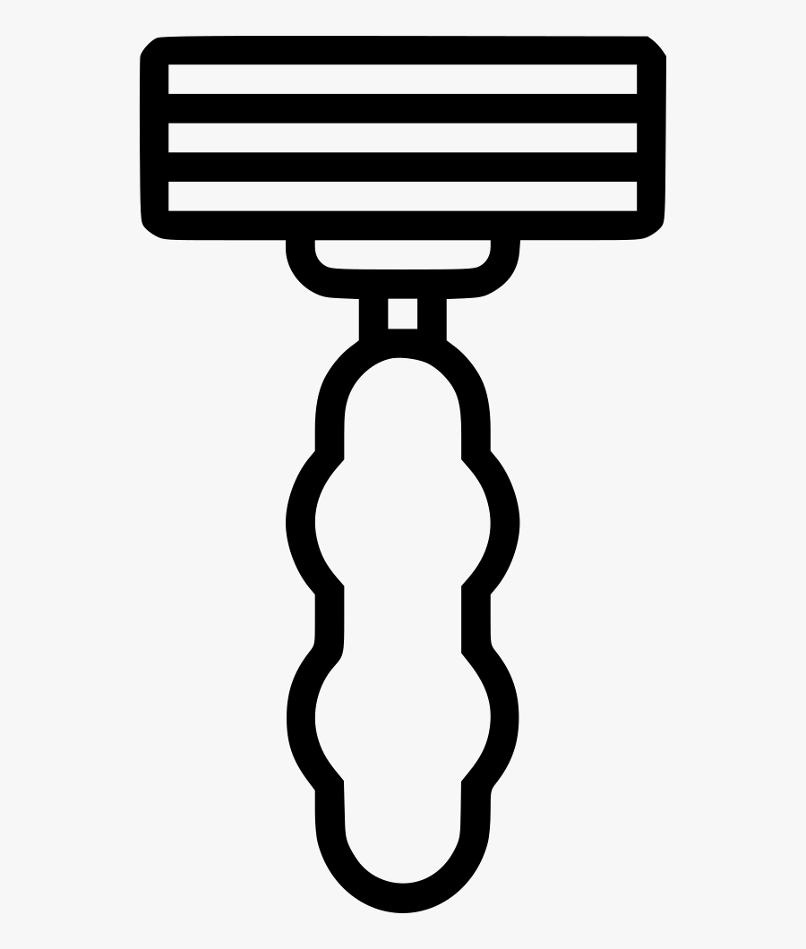 Razor Barbershop Blade Shaving Shave Equipment - Dibujo De Afeitador Para Colorear, Transparent Clipart