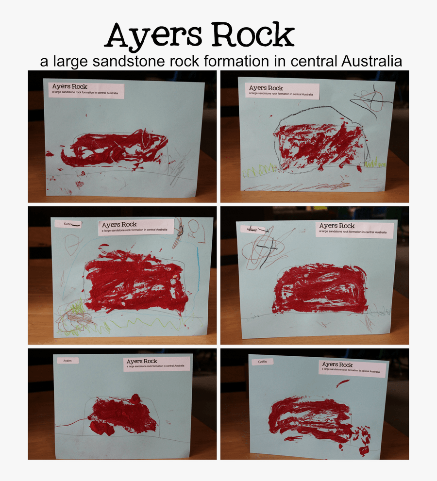 Learning About Ayers Rock Through Art In Preschool - Grand Canyon Preschool Activities, Transparent Clipart