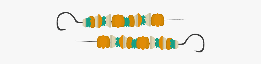 Clip Art Thanksgiving Barbecue Sticks Feast - Illustration, Transparent Clipart