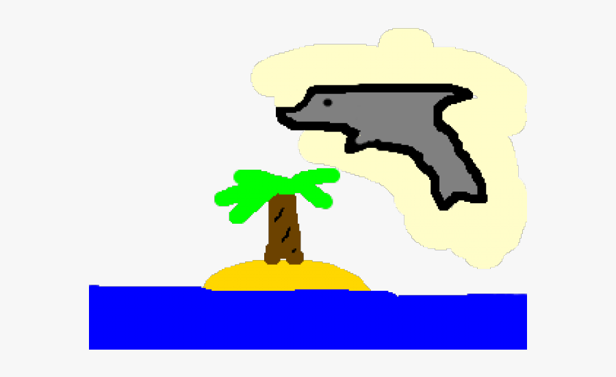 Drawn Palm Tree Tiny, Transparent Clipart