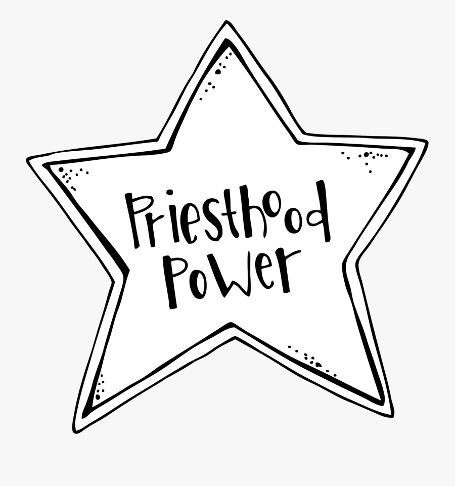 Melonheadz Lds Illustrating - Priesthood Power Clipart, Transparent Clipart