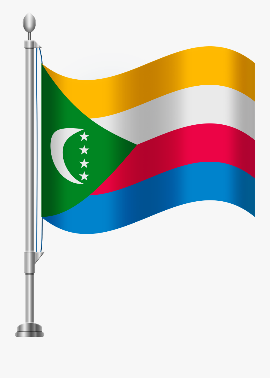 Comoros Flag Png Clip Art, Transparent Clipart