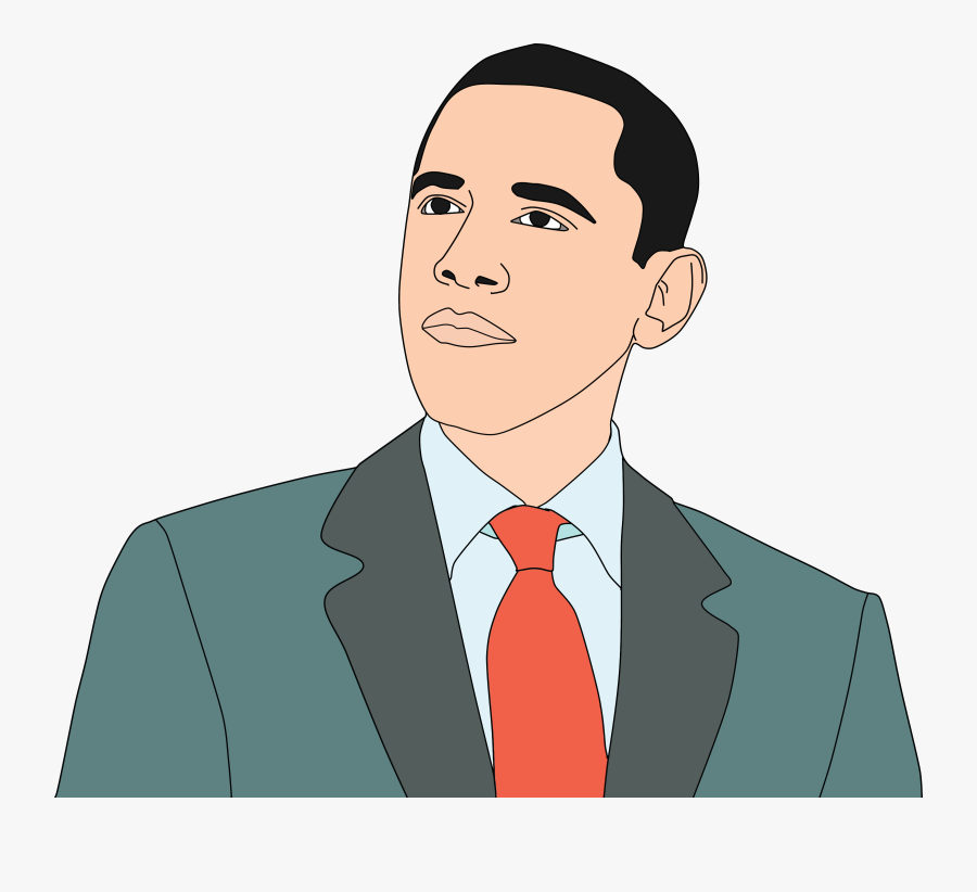 Celebrity Clipart African American - Barack Obama Clipart Png, Transparent Clipart