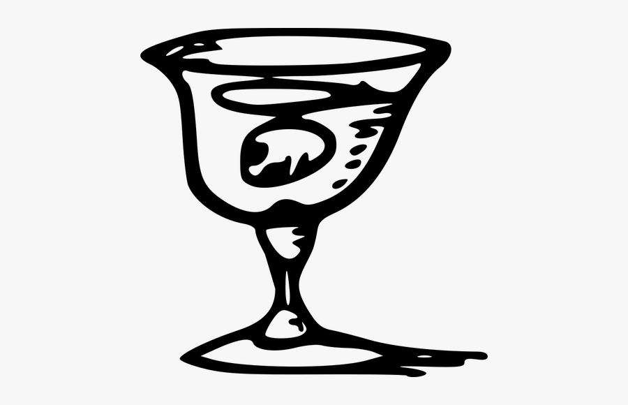 Vector Image Of Wine Glass - Wine Glass Clip Art, Transparent Clipart