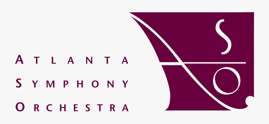 Atlanta Symphony Orchestra Logo Png Transparent - Graphic Design, Transparent Clipart