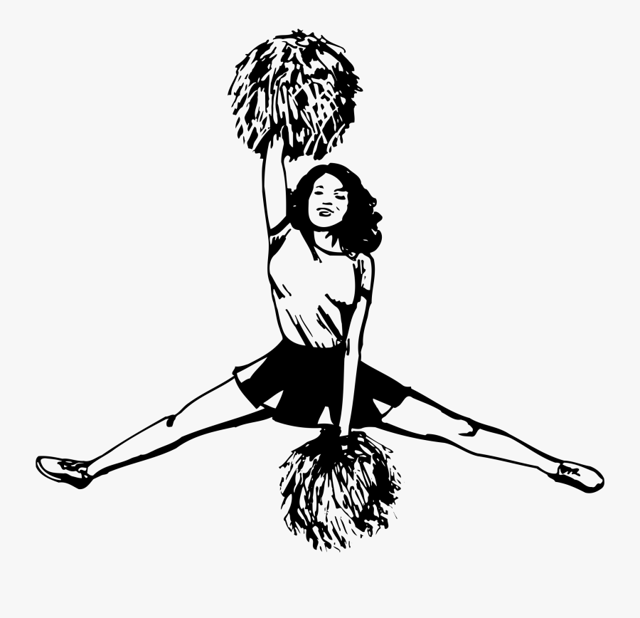Cheerleading Sport Stunt New Jersey Devils Clip Art - Cheerleading, Transparent Clipart