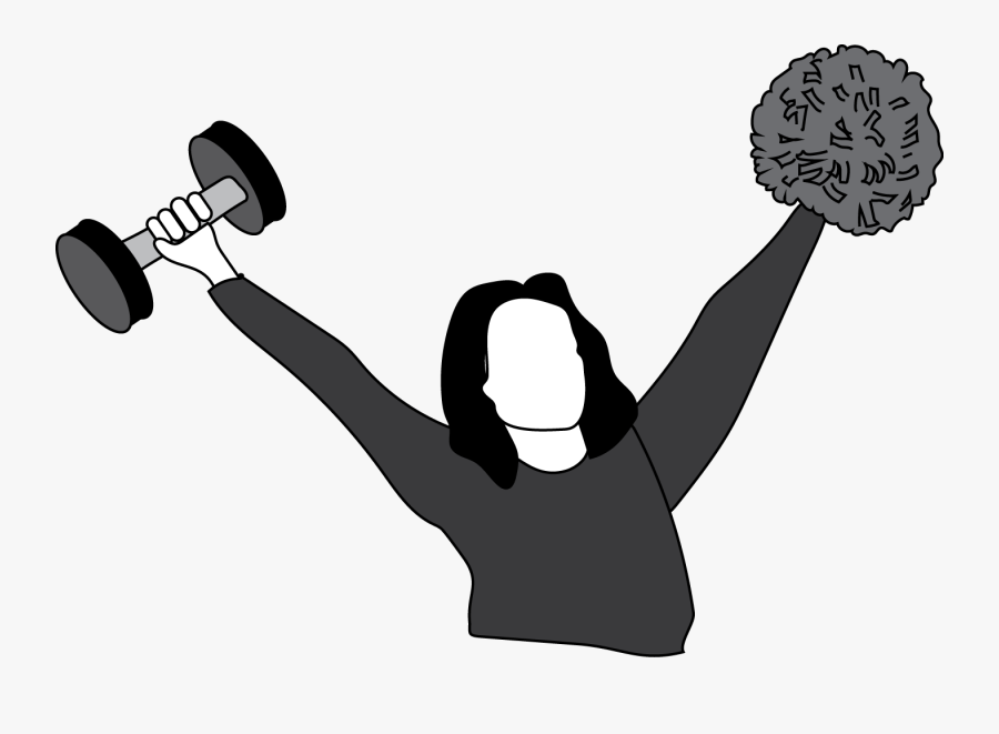 Cheerleading Is A Sport"
 Class="img Responsive True - Weight Training, Transparent Clipart