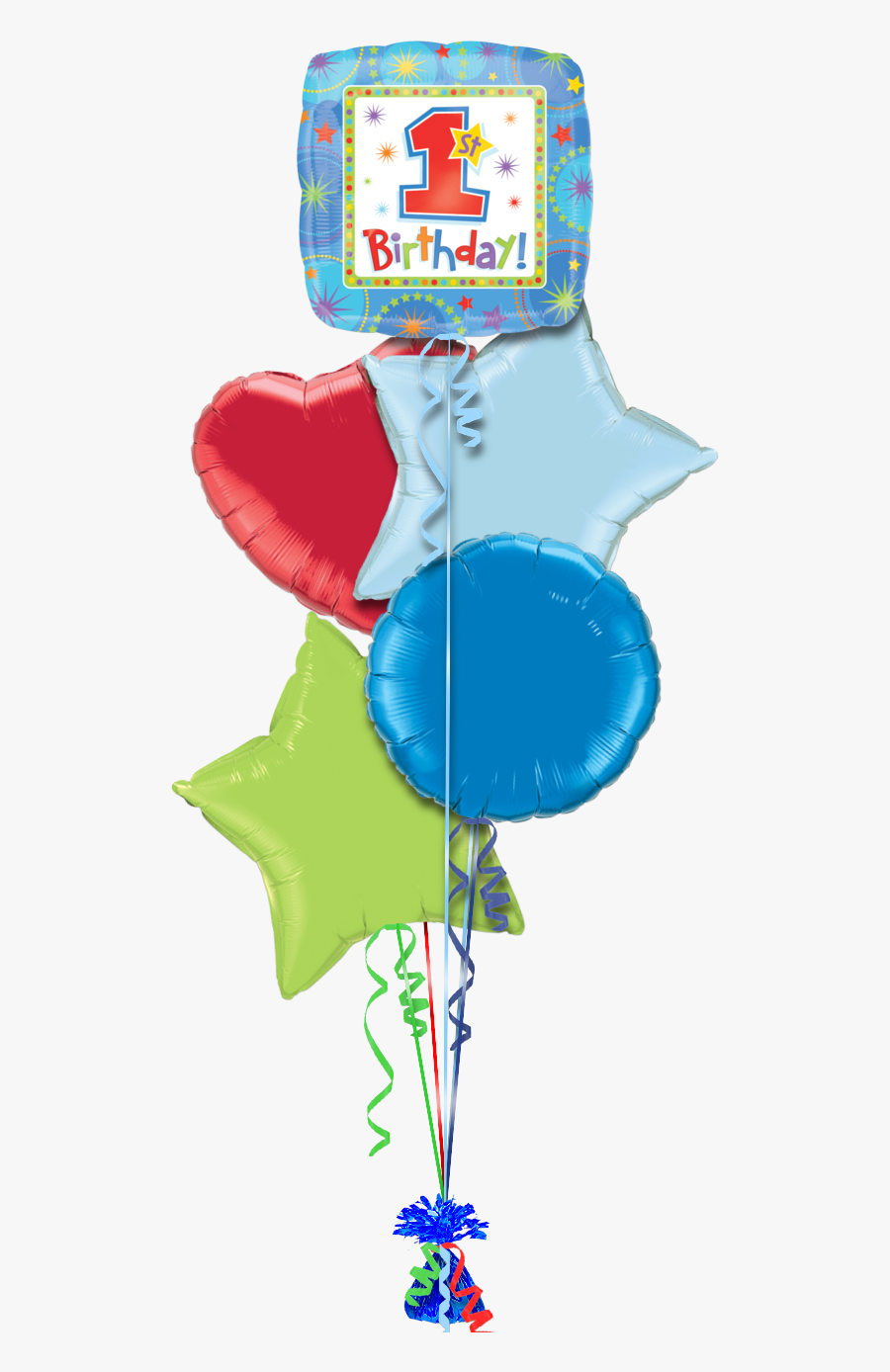Single Balloon Png - Graduation Balloon In A Box, Transparent Clipart
