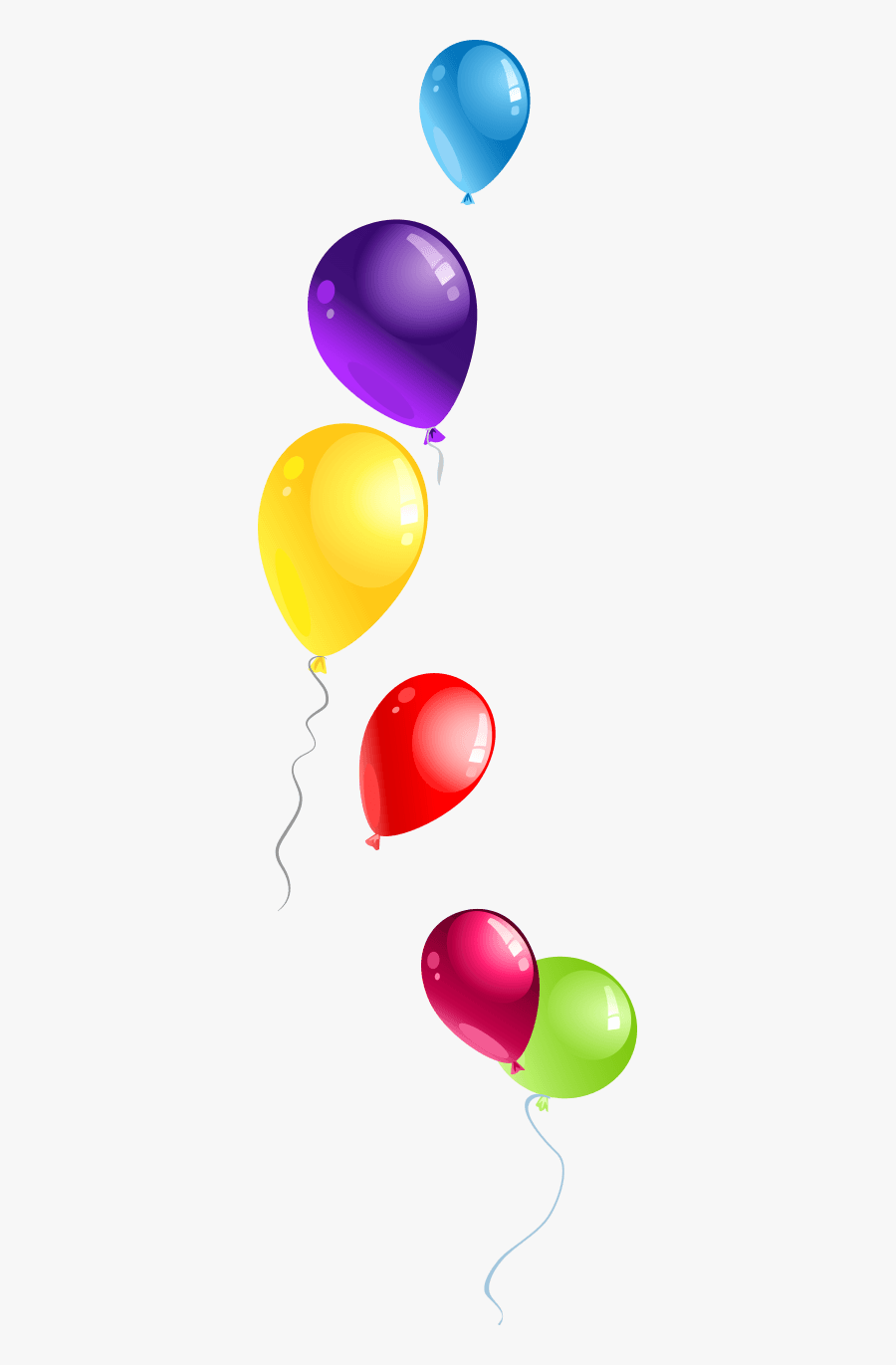 Balloons Left, Transparent Clipart