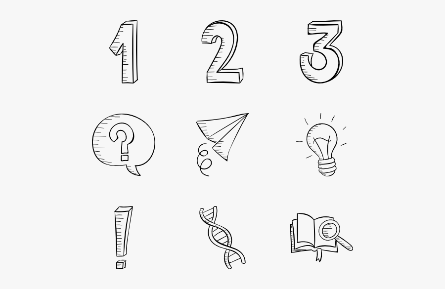 Clip Art Hand Drawn Arrows Free - Hand Drawn School Png, Transparent Clipart