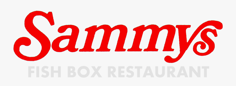 Sammy's Fish Box Logo, Transparent Clipart