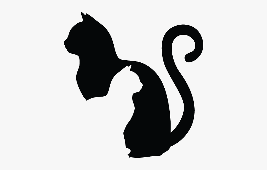 Cat Silhouette Png, Transparent Clipart