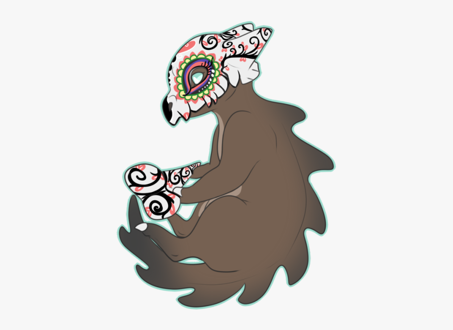 Image - Sugar Skull Cubone, Transparent Clipart