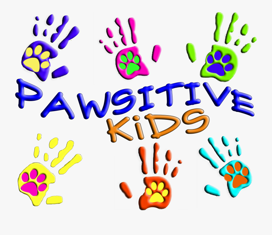 Pawsitive Kids Camp Clipart , Png Download - Hand Print Clip Art, Transparent Clipart