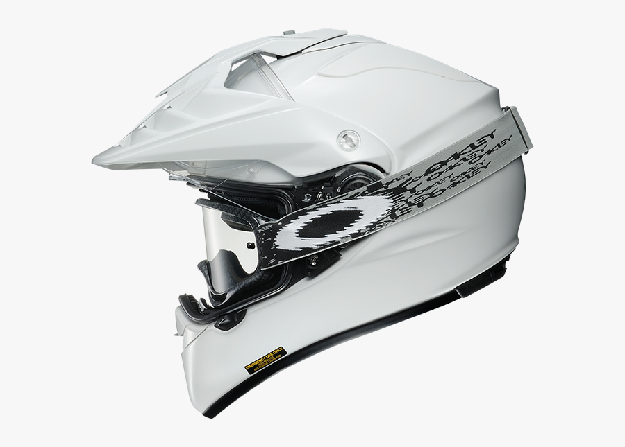 Goggles Optional - Shoei Silver Face Shield, Transparent Clipart