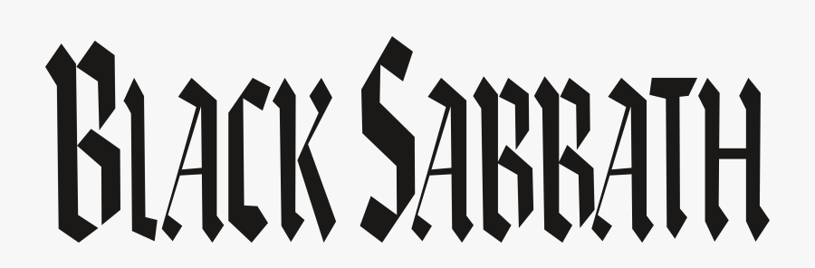 Logo Band Black Sabbath, Transparent Clipart