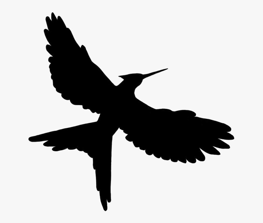 Mockingbird Clipart Etc Clip Art Mocking Bird - Hunger Games Mockingjay Silhouette, Transparent Clipart
