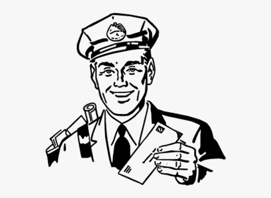 There S Something Odd - Mail Man, Transparent Clipart