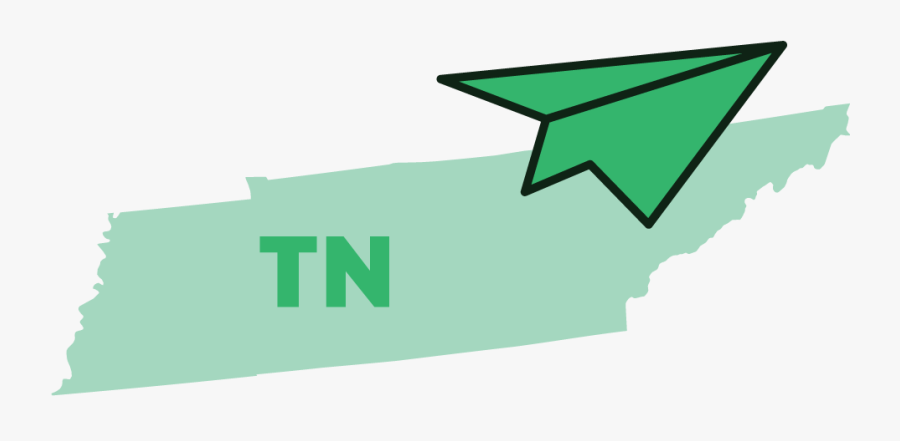 Tennessee Mail Forwarding - State Of Tennessee Svg, Transparent Clipart