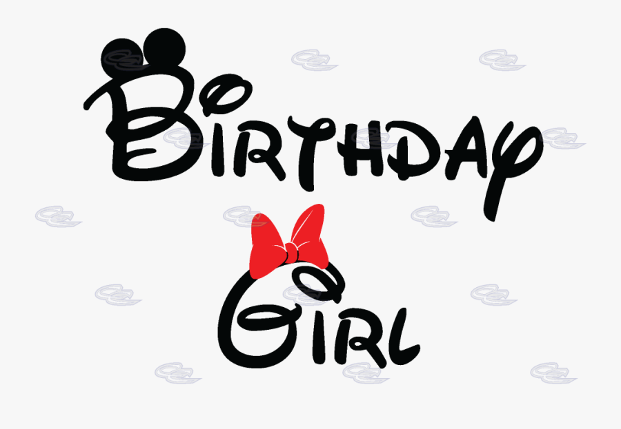 Transparent Birthday Girl Png - Birthday Girl Minnie Mouse Png, Transparent Clipart