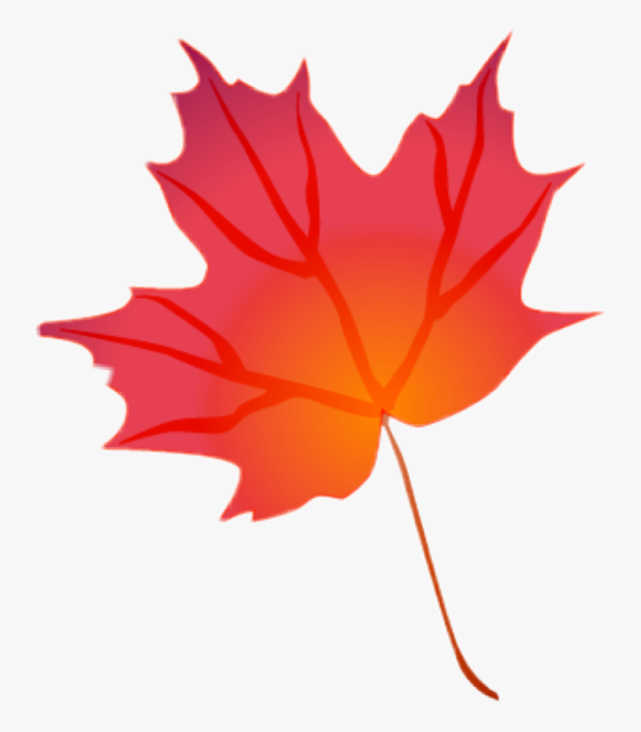 ###leaf #red #redleaves #leaves #fall #fallingleaves - Maple Leaf Free Vector, Transparent Clipart
