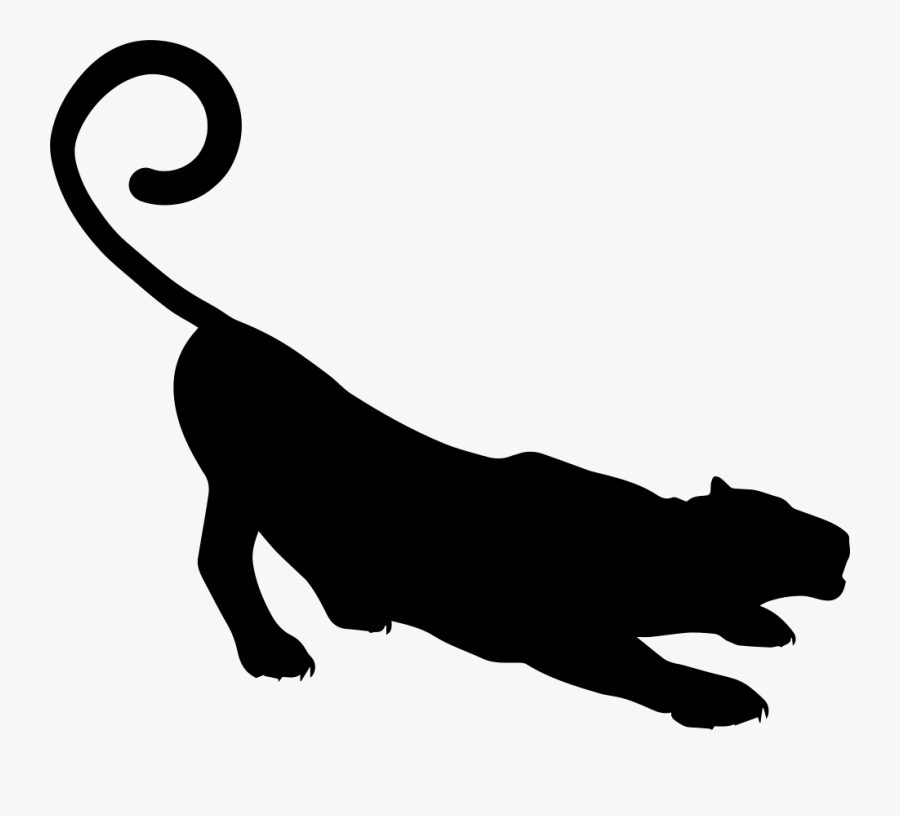 Panther Shape - Panther Icon, Transparent Clipart