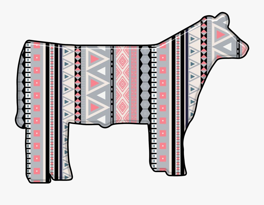 Trial Dhc Die Cut Livestock Show Heifer Decal"
 Data - Guard Dog, Transparent Clipart