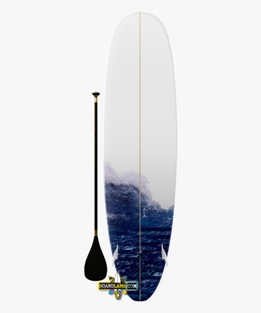 Blue Waves - Skimboarding - Skimboarding, Transparent Clipart