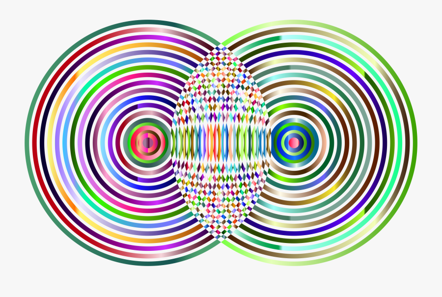 Chromatic Sound Crash Clip Arts - Circle, Transparent Clipart