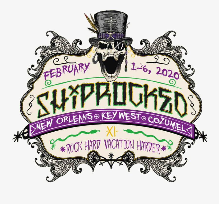 Shiprocked Cruise - Shiprocked - Shiprocked 2020 Lineup, Transparent Clipart