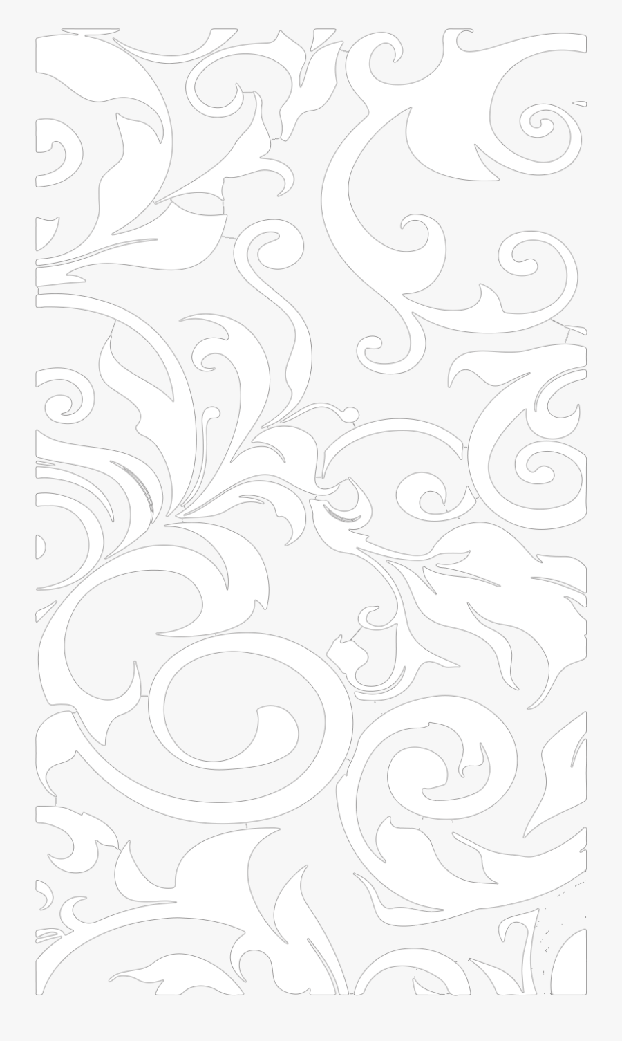 Curve French For Free Download On - Стекло С Узором, Transparent Clipart