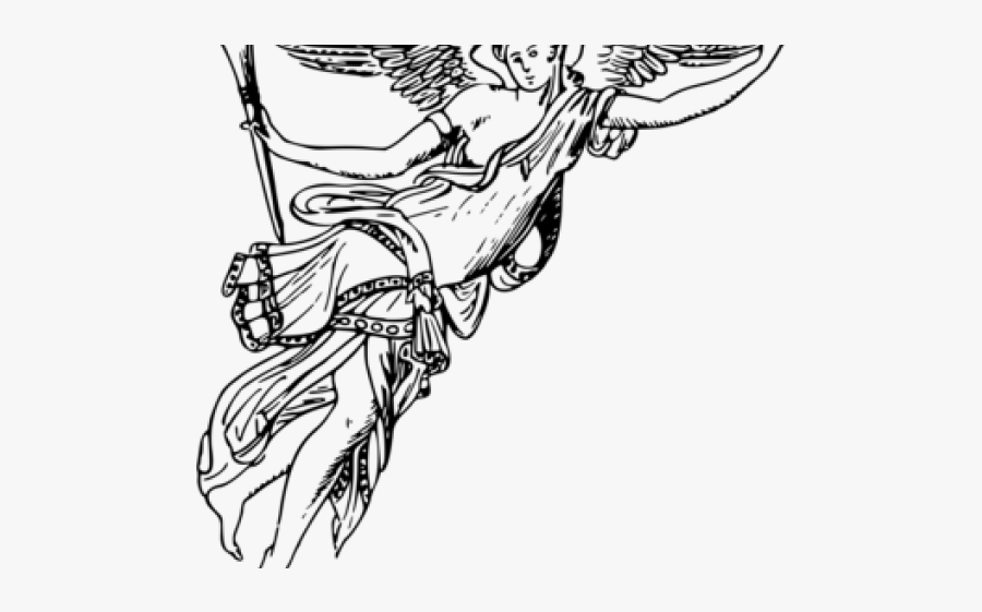 French Clipart Angel - Angel Trumpet Clip Art, Transparent Clipart