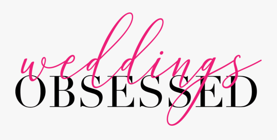 Wedding Obsessed - Calligraphy, Transparent Clipart