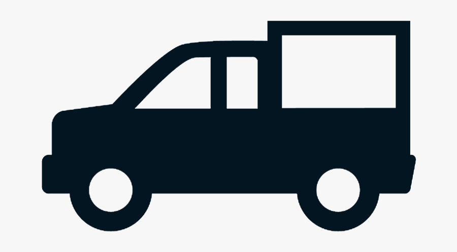 Van - Clipart Car Accident Black And White, Transparent Clipart