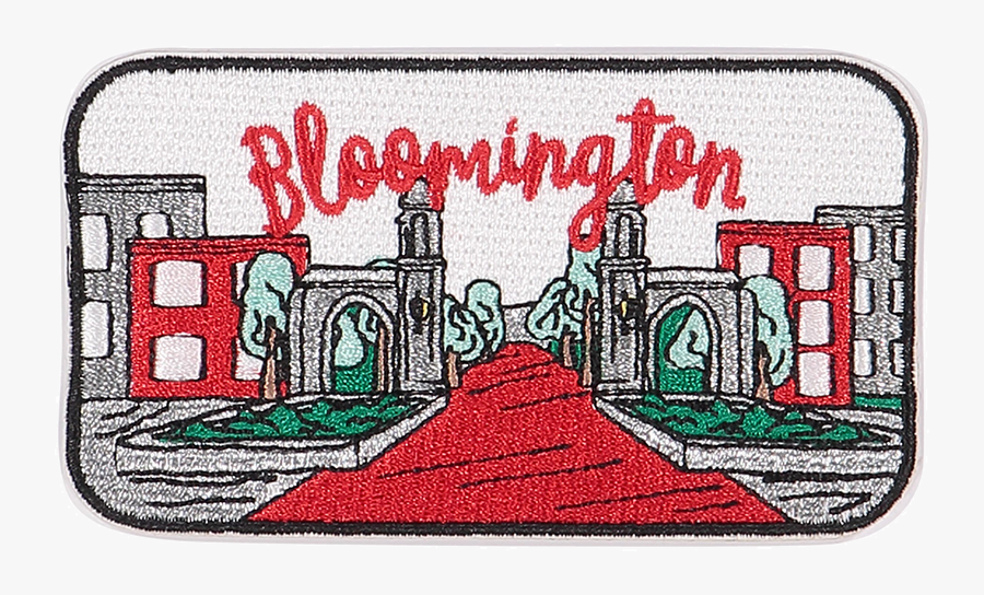 Bloomington Sticker Patch, Transparent Clipart
