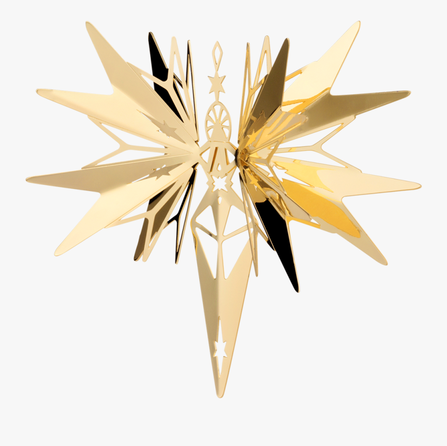 Christmas Angel H10 5 Gold Plated Karen Blixen - Illustration, Transparent Clipart