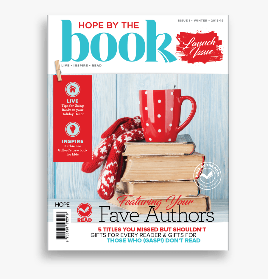 Christmas Book And Hot Chocolate, Transparent Clipart