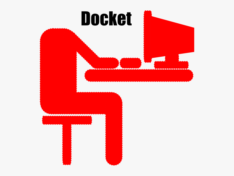 Person Sitting At Computer Clipart, Transparent Clipart