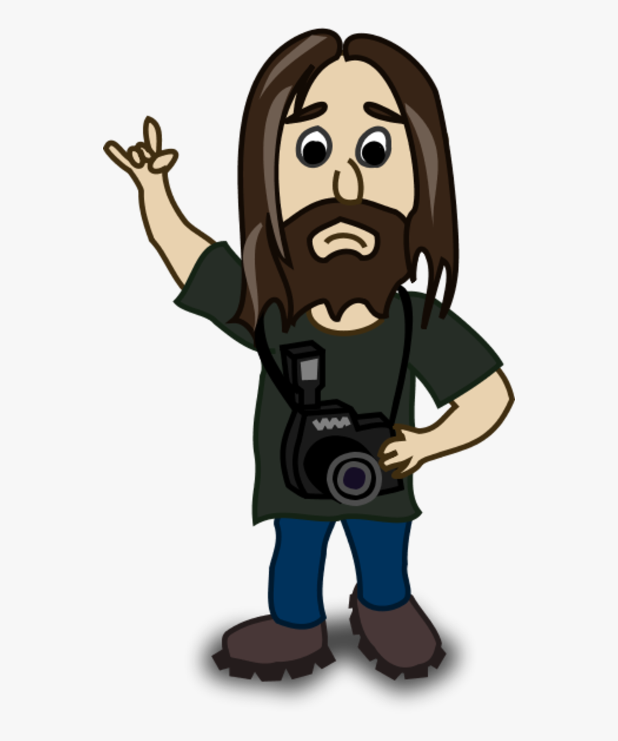 Long Hair Boy Clipart, Transparent Clipart