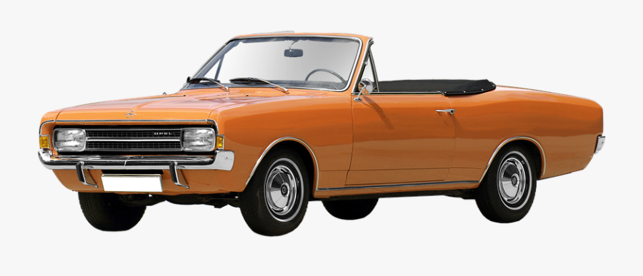 Opel, Record, Cabriolet, 60-70 Years - Old Opel Png, Transparent Clipart