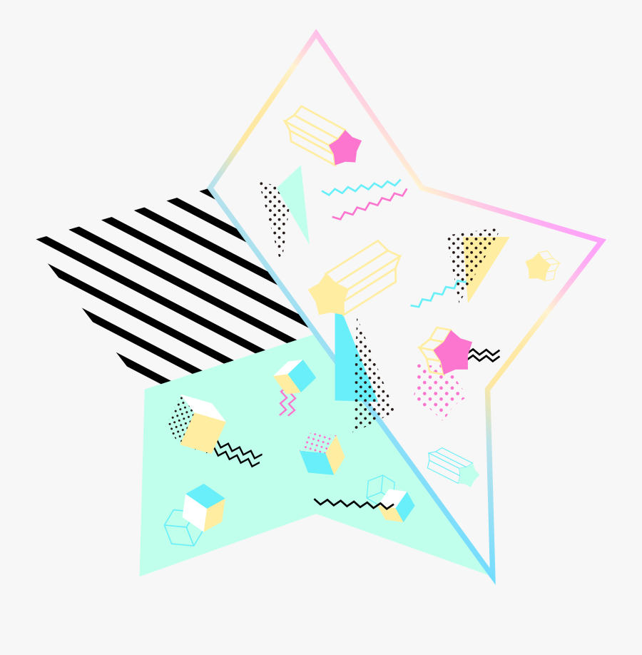 Colorful Geometric Polka Dot Twill Png And Vector Image - Paper, Transparent Clipart