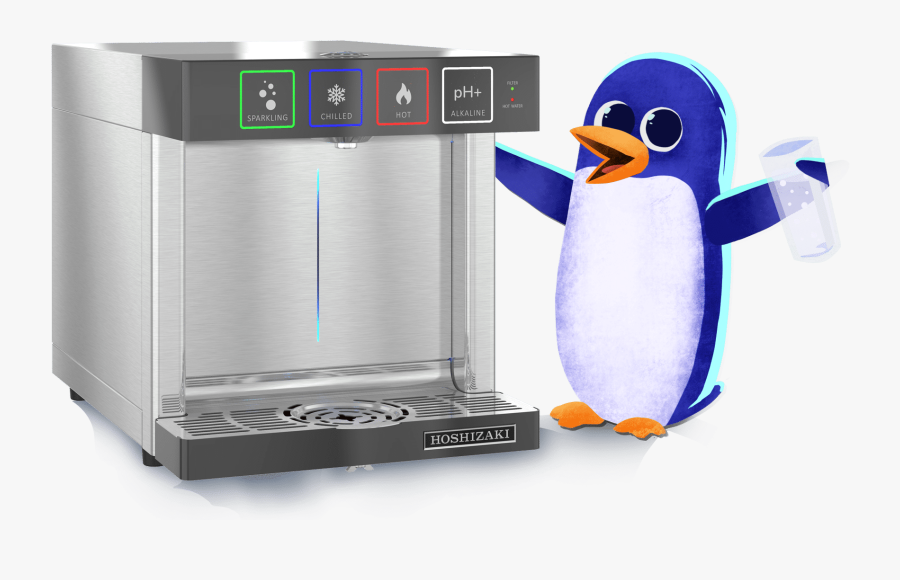 Penguin With Modwater - Hoshizaki Mod Water, Transparent Clipart