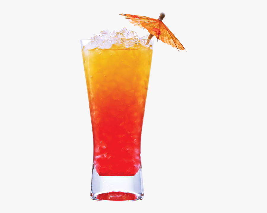 Caribbean Sunrise Cocktail, Transparent Clipart