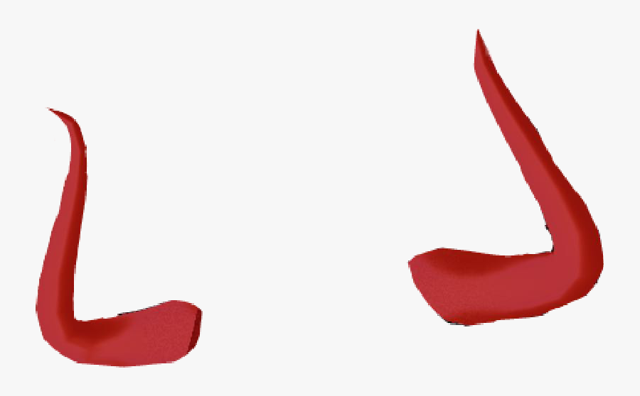 #horns #fallenangel #red #demon #aesthetic #bad #tumblr, Transparent Clipart